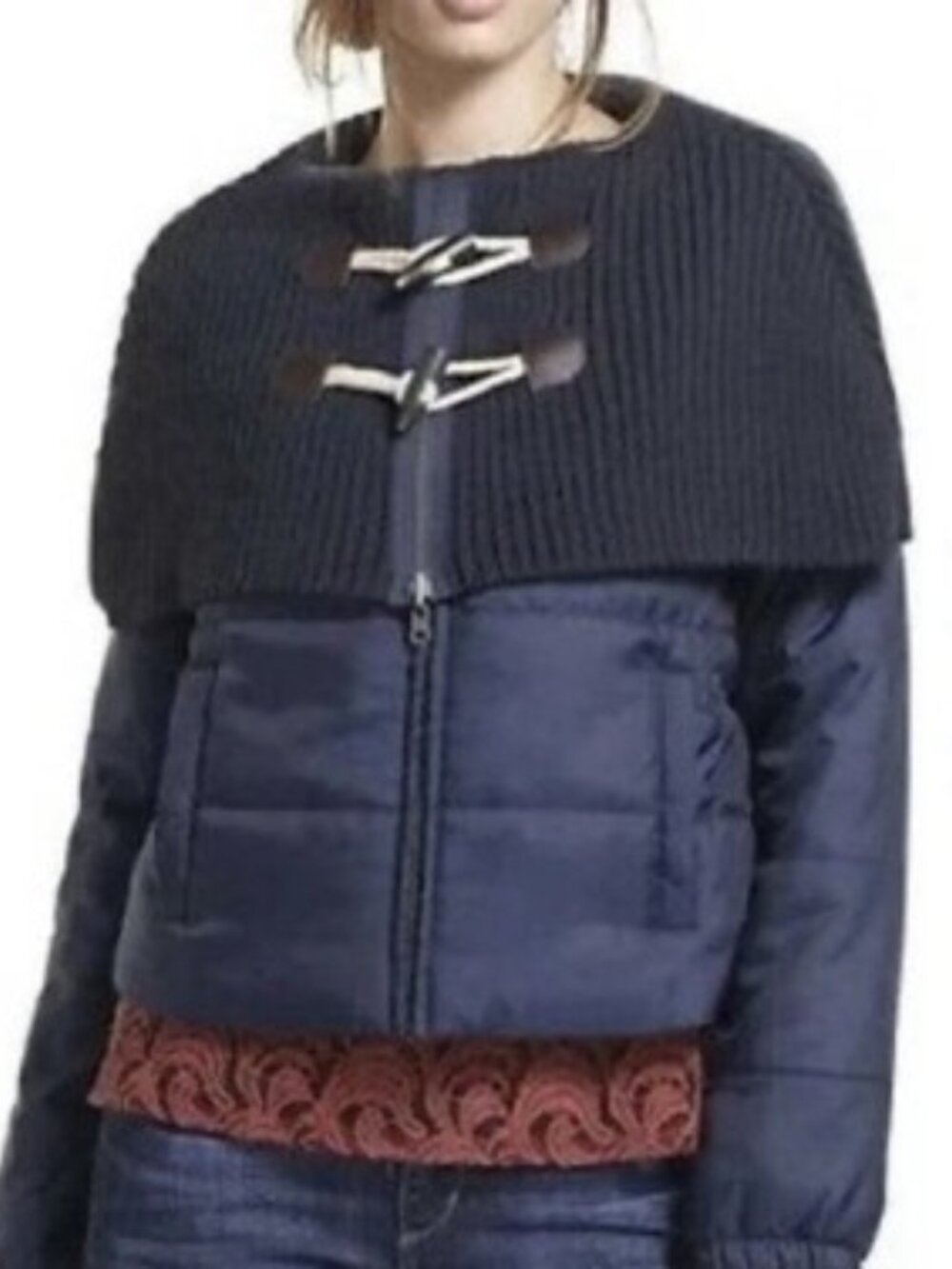 Anthropologie Daughter of the Liberation puffer jacket